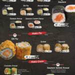 Menu Sumo sushi Casablanca March 2024 532409-559300